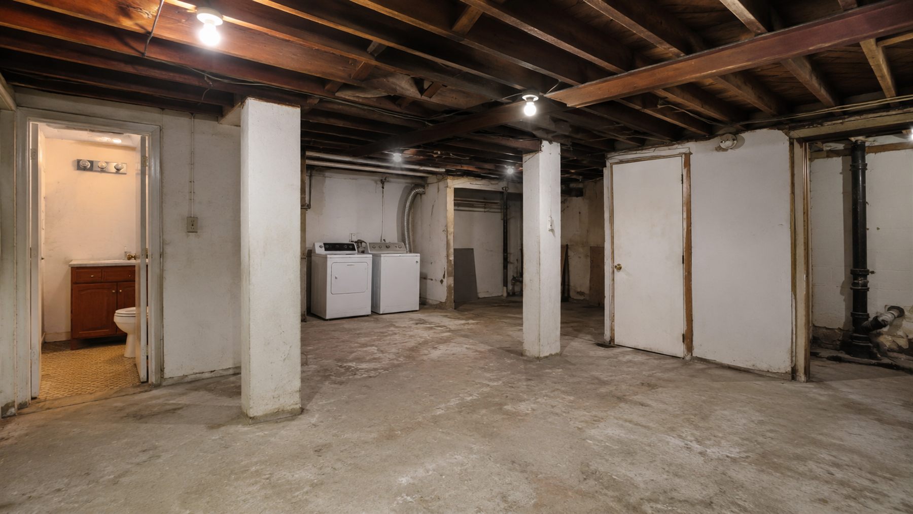 Huntington basement before conversion